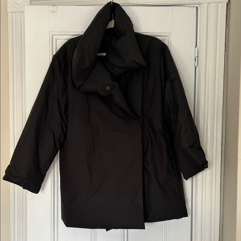 Jenni Kayne Apres Black Puffer Coat NWT
